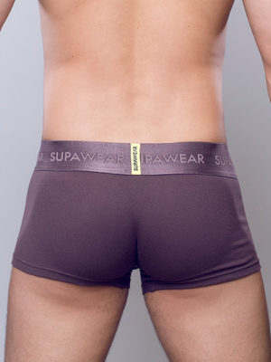 SUPAWEAR Ribbed Trunks Underwear – Peppercorn