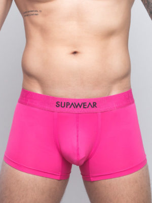 SUPAWEAR Neon Trunk Underwear – Neon Pink