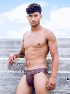 SUPAWEAR Ribbed Jockstrap Underwear – Peppercorn