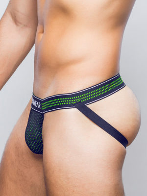 SUPAWEAR Neon Mesh Jockstrap Underwear – Neon Green