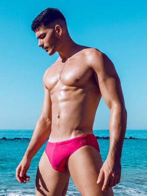 2EROS V10 Core (Series 2) Swimwear – Fuchsia Red