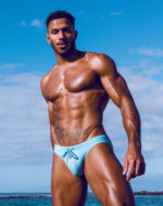2EROS V20 Print Swim Brief – Nautica Green