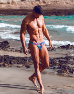 2EROS V20 Signature Print Swimwear – Flash Green