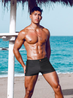 2EROS V60 Bondi (Series 2) Swim Trunks – Midnight Grey