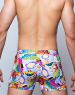 2EROS V60 Bondi Print Swim Trunks – Aves Purple