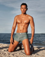 2EROS V60 Bondi Print Swim Trunks – Jade