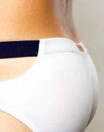 2EROS BLK Label No.5 Swim Brief – Black and White