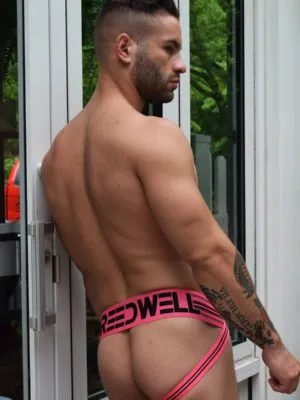 Cumdump Jock Neon Pinkbw01935 641292