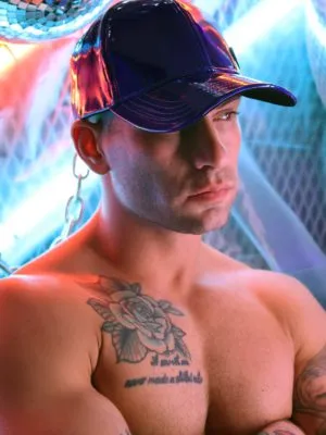 Cyber Holo Hat Bluebw01922 112704