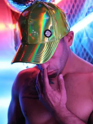 Cyber Holo Hat Lime2304 163 669811