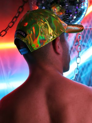 Breedwell Cyber Holo Hat – Lime