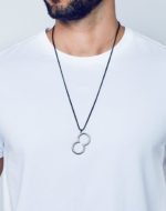2EROS Icon Pendant Necklace – Black