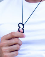 2EROS Icon Pendant Necklace – Black