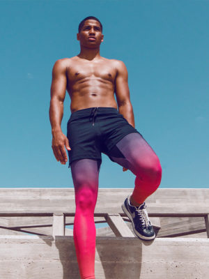 SUPAWEAR SPR Training Tights – Red