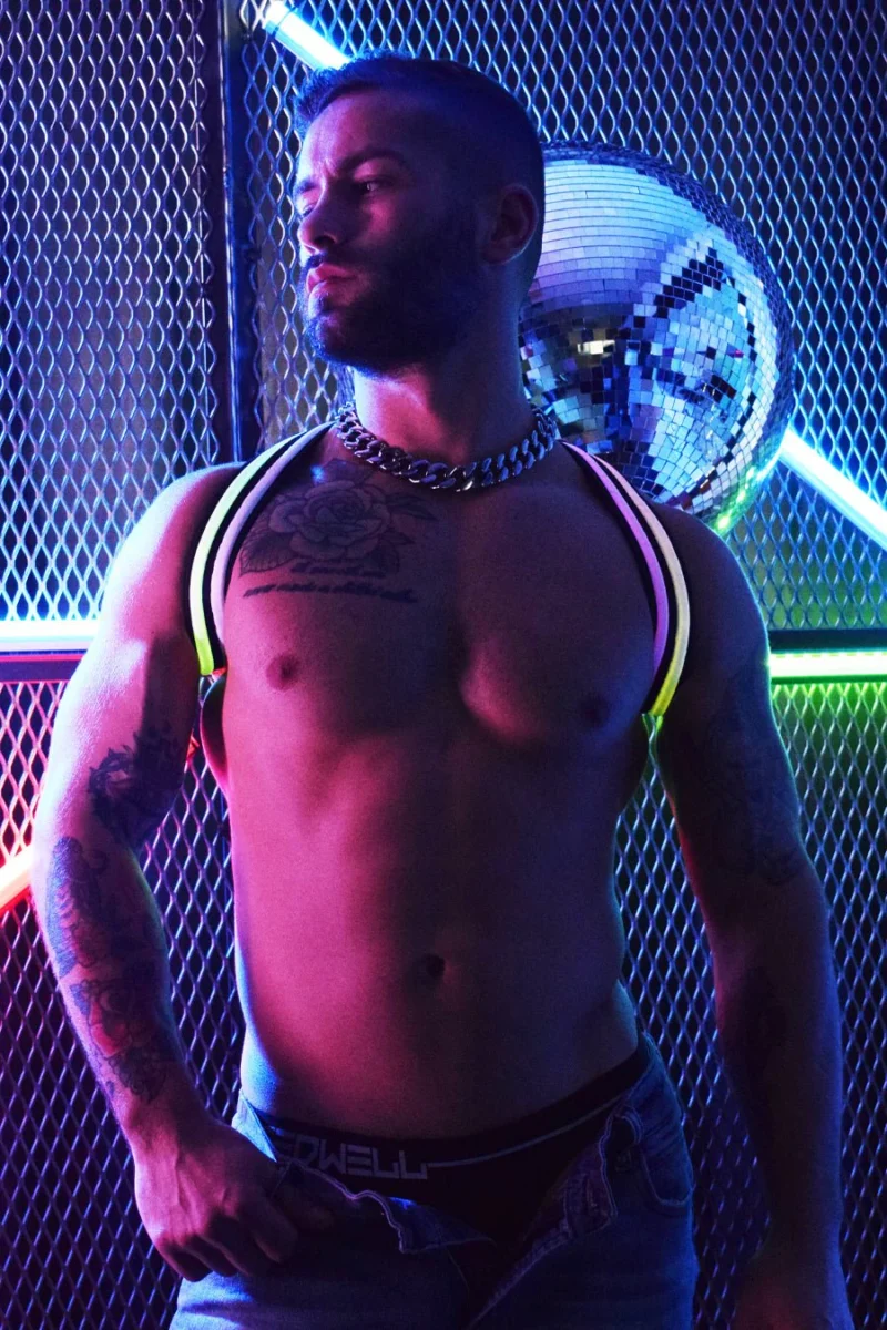 Rainbow Glow Shoulder Harnessbw00051 675733