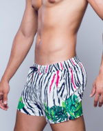 2EROS Printed Bronte Shorts – Siberian