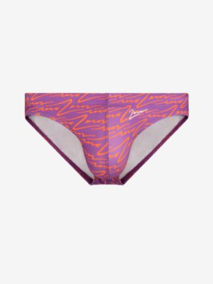Swim Brief Purple Front