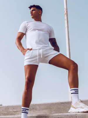 SUPAWEAR Crew Neck T-Shirt – White