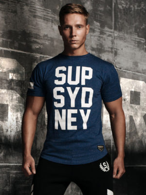 SUPAWEAR SUP T-Shirt – Navy Marle