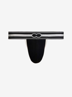 Thong Black Front