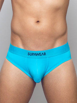 SUPAWEAR Neon Brief Underwear – Neon Blue
