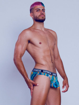 SUPAWEAR POW Brief Underwear – Arctic Animal