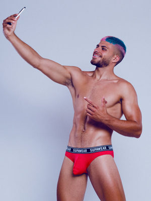 SUPAWEAR WOW Brief Underwear – Red
