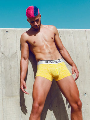 SUPAWEAR Hero Trunk Underwear – Yellow