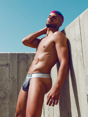 SUPAWEAR Hero Thong Underwear – Black