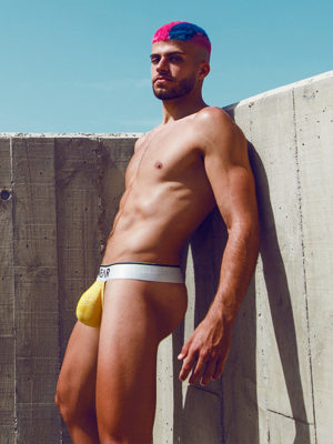 SUPAWEAR Hero Thong Underwear – Yellow