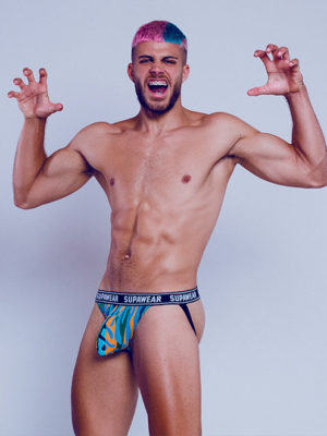 SUPAWEAR POW Jockstrap Underwear – Arctic Animal