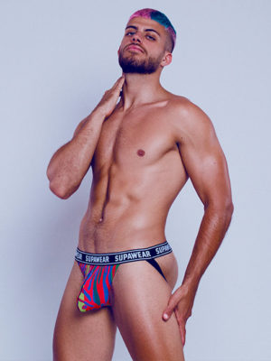 SUPAWEAR POW Jockstrap Underwear – Crimson Beast