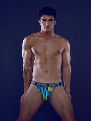 SUPAWEAR POW Jockstrap Underwear – Peacock