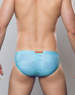 2EROS V20 Print Swim Brief – Nautica Green