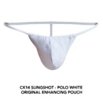 CX14SLINGSHOT POLOWHITEORIGINALENHANCINGPOUCH.1080x1080jpg