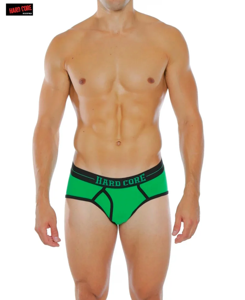 4171 H C EDGE MAN BRIEF GREEN 1