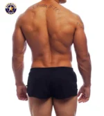 8316 A J ULTRA RUNNING SHORT BLK 3
