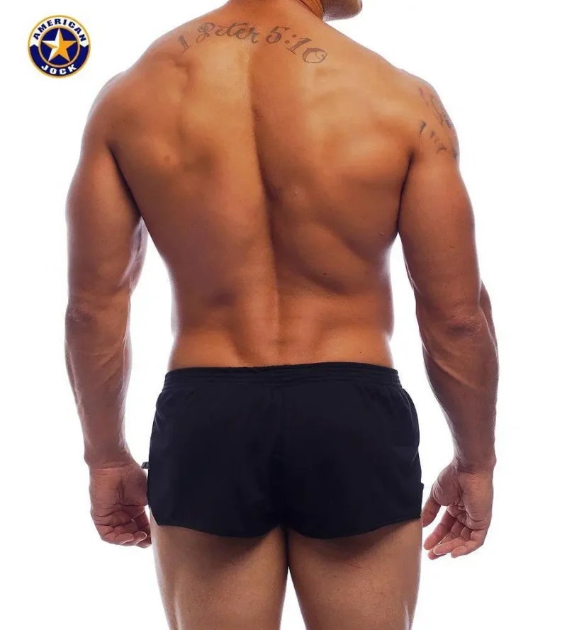 8316 A J ULTRA RUNNING SHORT BLK 3