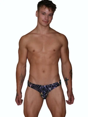Discotheque Black Front With Flash 1