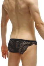 Slip Dentelle Tregunc Noir 1