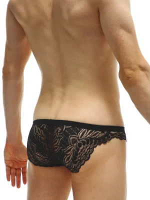 Slip Dentelle Tregunc Noir 1