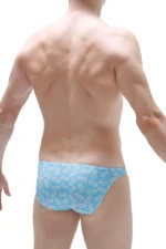 Bikini Dome Ananas Blue 1