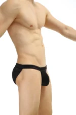 Bikini Manol Satin Black Petitq 3