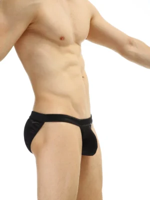 Bikini Manol Satin Black Petitq 3