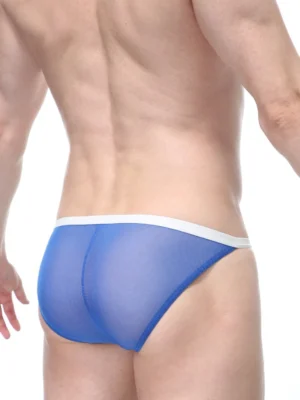 Bikini Plaintel Blue Net 1