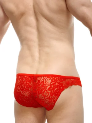 Bikini Tregunc Lace Red 1