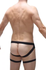 Black Jockstrap Garter Petitq N112024 1