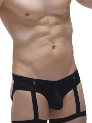 Black Jockstrap Garter Petitq N112024 3
