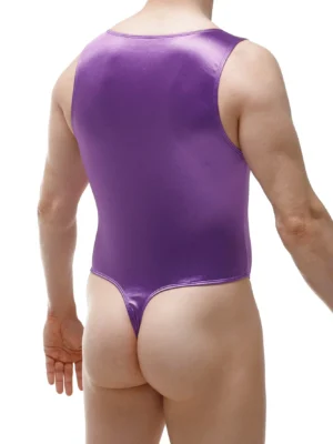 Body Argis Satin Purple Petitq Erotic 1