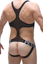 Body Jockstrap Net Black Petitq 1